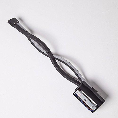 Gedrehte LED-Wandlampe