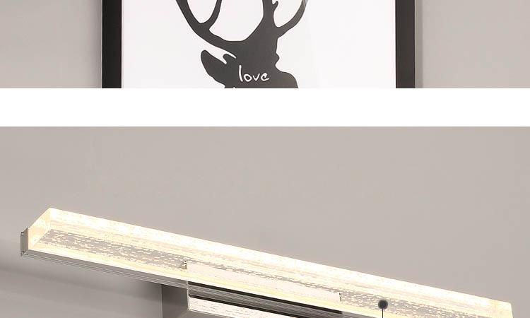 Cleo - Moderne Nordische Acryl-Waschtisch LED-Wandlampe