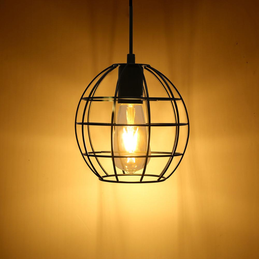 Kugelförmige Käfig-Deckenlampe