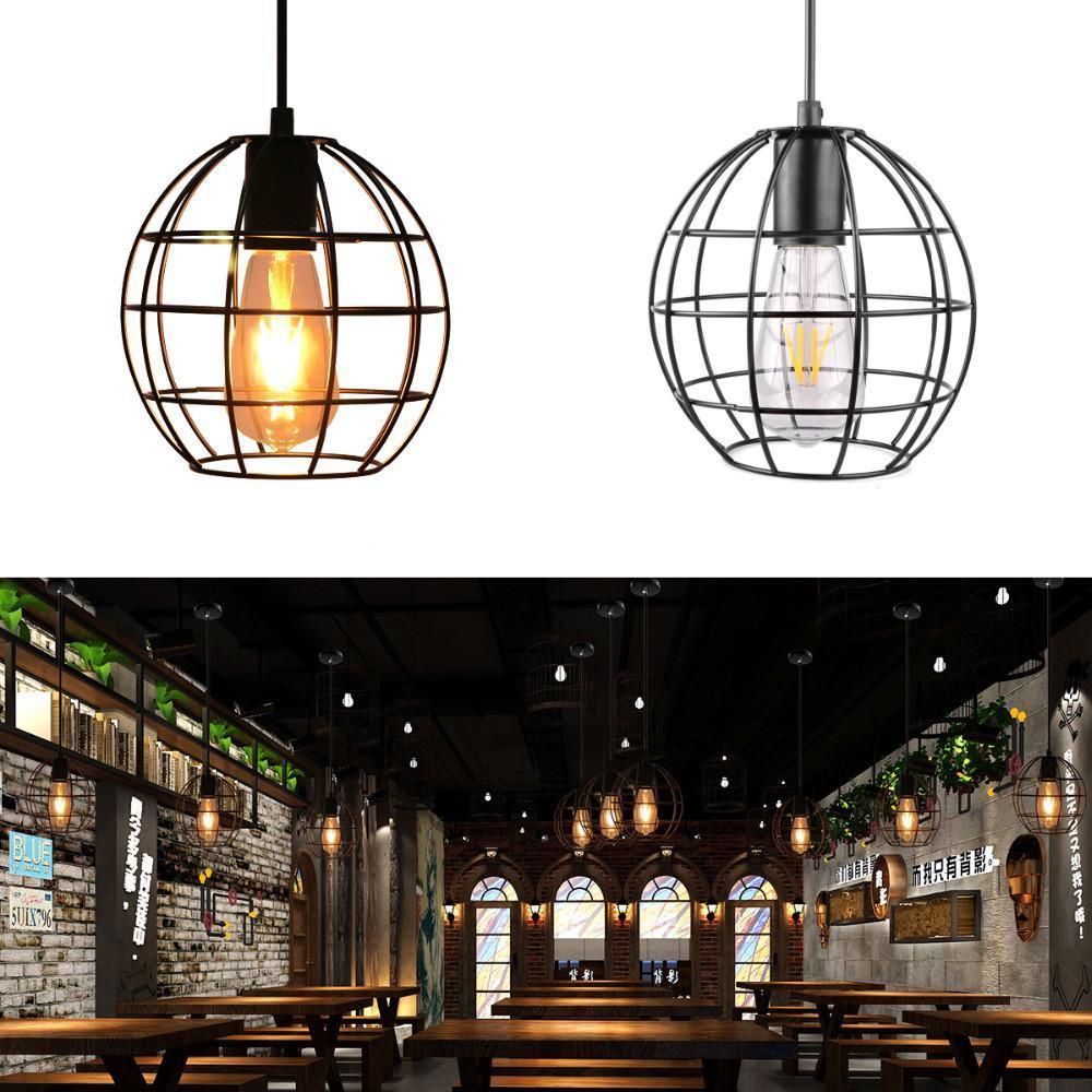 Kugelförmige Käfig-Deckenlampe